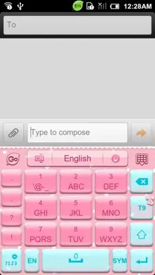 Pink Memories Keyboard Theme android App screenshot 4