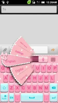 Pink Memories Keyboard Theme android App screenshot 5